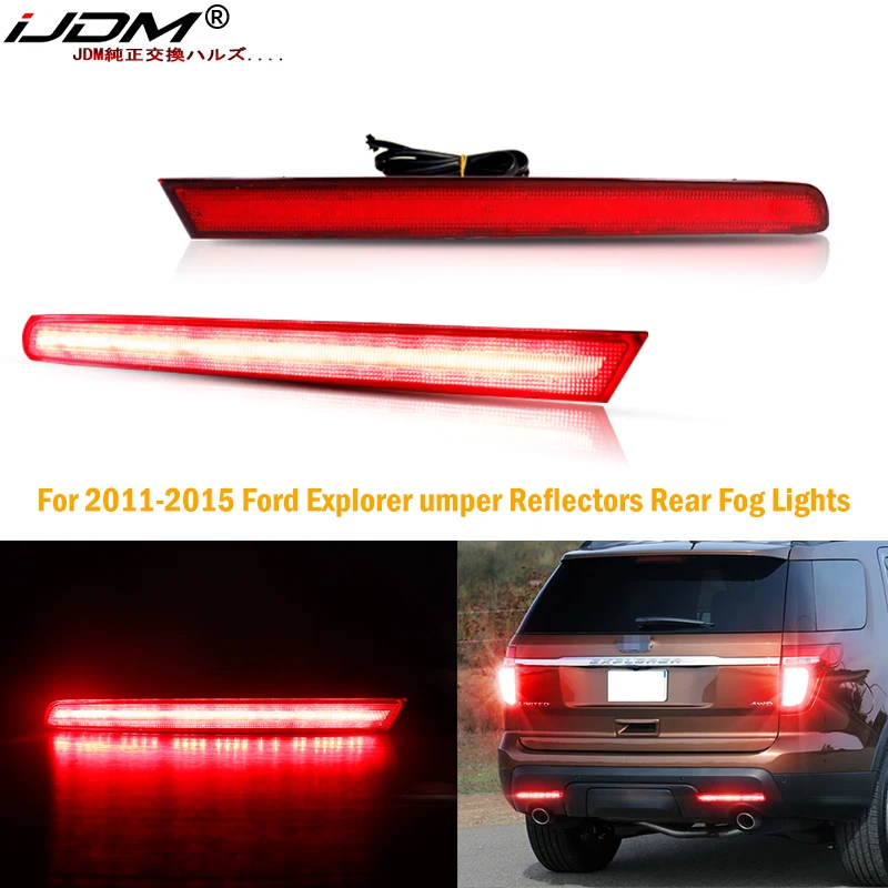 Reflectores de parachoques LED para coche Ford Explorer, luces