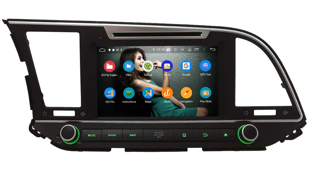 Sale Klyde IPS 4G Android 9.0 Octa Core 4GB RAM 64GB ROM DSP BT Car DVD Multimedia Player Radio For Hyundai Elantra Avante 2016-2019 1