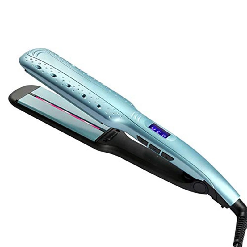

US Plug Hair Straighteners Professional Hair Straightener for Women Wet 2 Straight Flat Iron with Ceramic Titanium Technology In