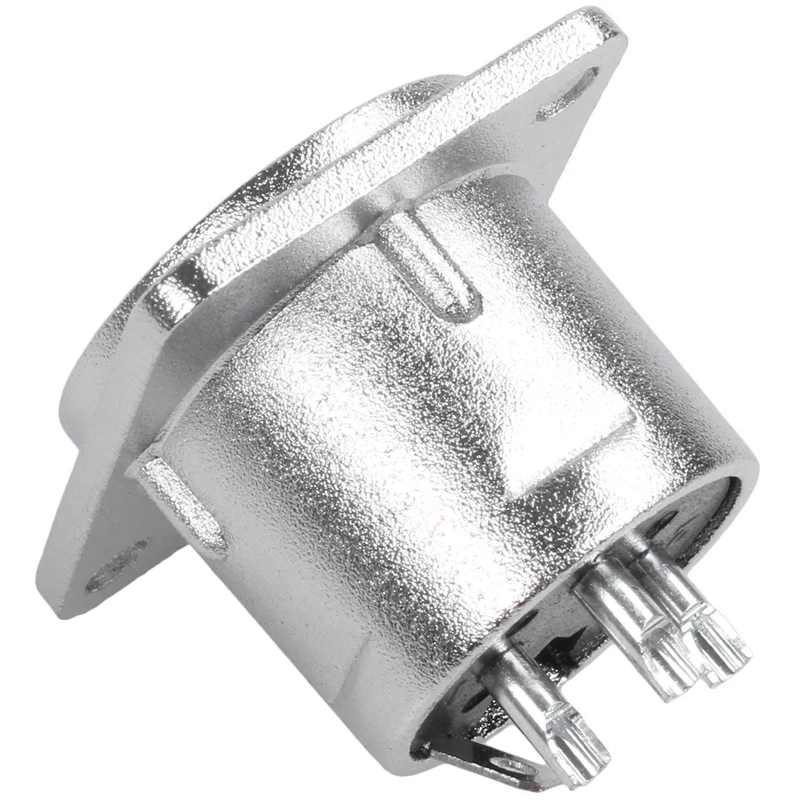 8 шт. в упаковке XLR Jack 3 Pin-panel Mount Jack серии D: 4 шт. женский размер XLR-F и 4 шт. мужской размер XLR-M