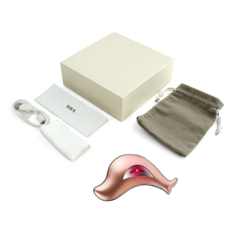 Electric Scraping Therapy Vibrating Face Massager Lifting And Adjusting The Scraping Table Usb Rechargeable Beauty Care 2