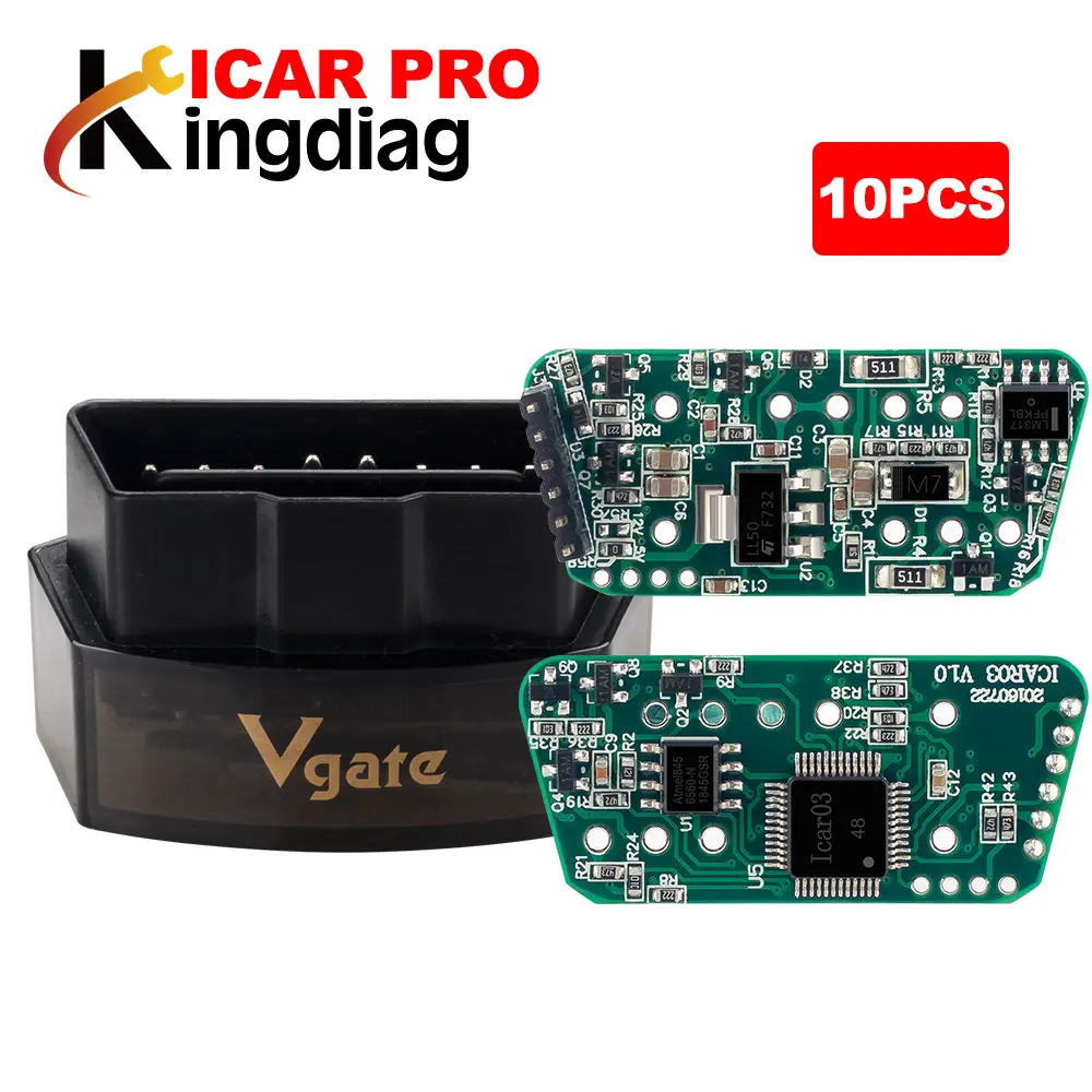 Vgate iCar Pro Bluetooth 4,0/3,0/Wifi OBD II автоматический диагностический инструмент для Android/IOS/PC ELM327 OBD OBD2 V2.1 iCar 2 Автомобильный сканер