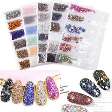 Маникюрные бусины Chalazie Elves, палочка для ногтей, сверлильный кончик, искусственный бриллиант, прозрачные бусины, микро дрель, 6 ge zhuang, для ногтей, Orname