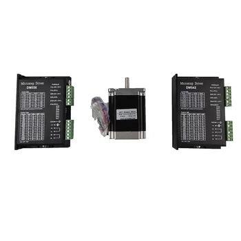 

CNC kit DM542/DM556 stepper motor driver Motor speed controller nema23 two-phase stepper motor 1.8nm 4-wire motor