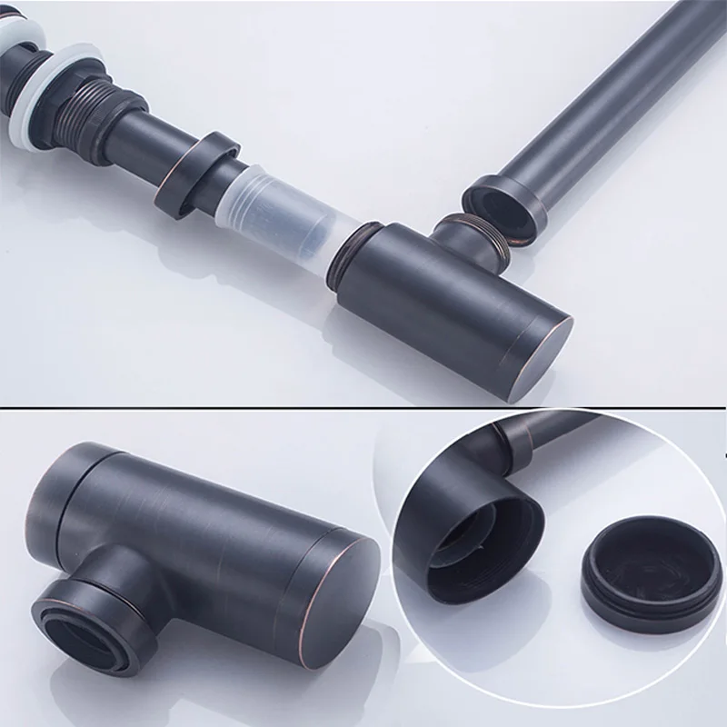 Раковина для бутылки ловушка металлическая ванная сифонная труба раковины сливы