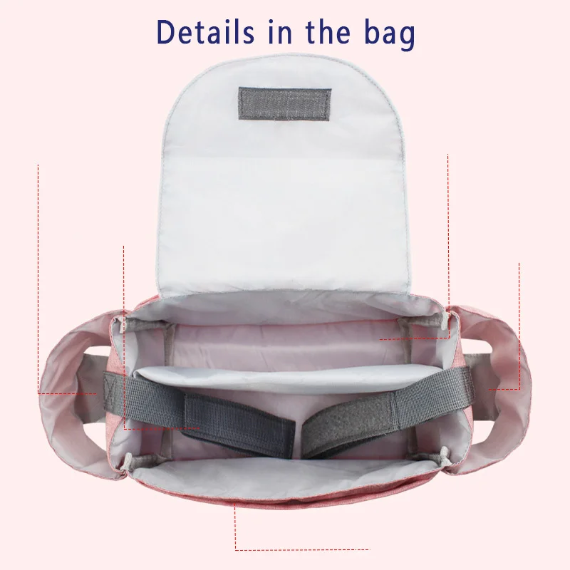 Stroller Organizer Bags Diaper Bag Stroller Bag Mommy Bag Diaper Baby Nappy Stroller Accessories Large Capacity Outdoor Travel Nappy Water Cup Holder