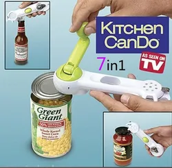 7 in 1 bottle opener, multi-function can opener, beer bottle opener, can opener, kitchen accessories