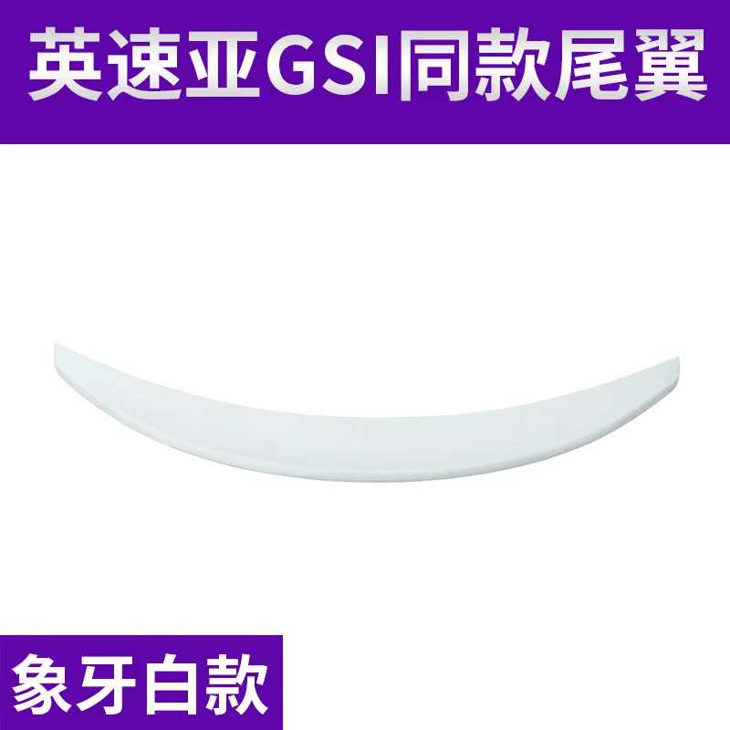 For opel insignia spoiler 2017 2018 2019 ABS Plastic Unpainted Color Rear  Spoiler Wing G style Sport Auto Accessories - AliExpress