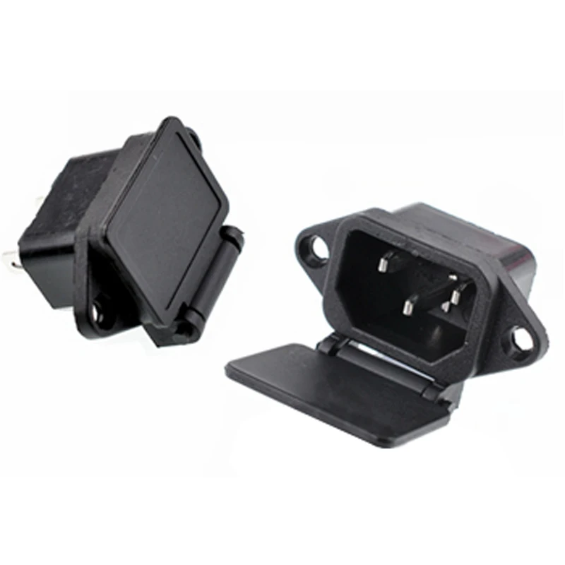 Waterproof IEC320 C13 C14 wired AC power Socket Receptacle Connector electric bicycle car battery Charging Outlet 15A 10A |
