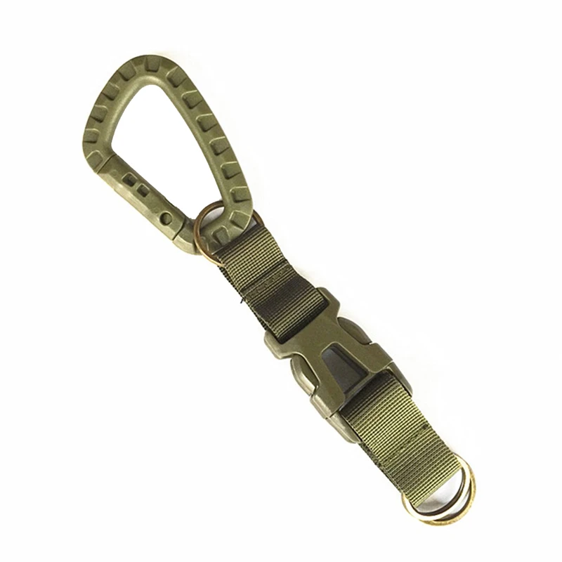 Tactical Keychain Strap Belt Clip Backpack Hooks Key Belt Keychain Holder Backpack Accessories Molle System Climbing Equipment