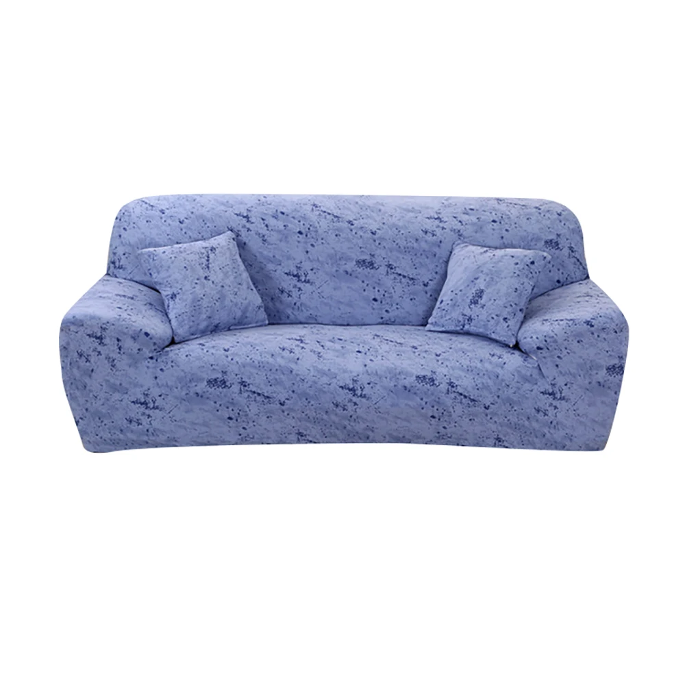 Sky Blue Lychee живописи тушью полиэфирный чехол для дивана эластичный подлокотник чехол для дивана чехол для Гостиная 1/2/3/4 местный - Цвет: Sky Blue