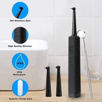 

Portable Electric Sonic Dental Scaler Tooth Calculus Remover Tooth Stains Tartar Tool Dentist Teeth Whitening Oral Hygiene