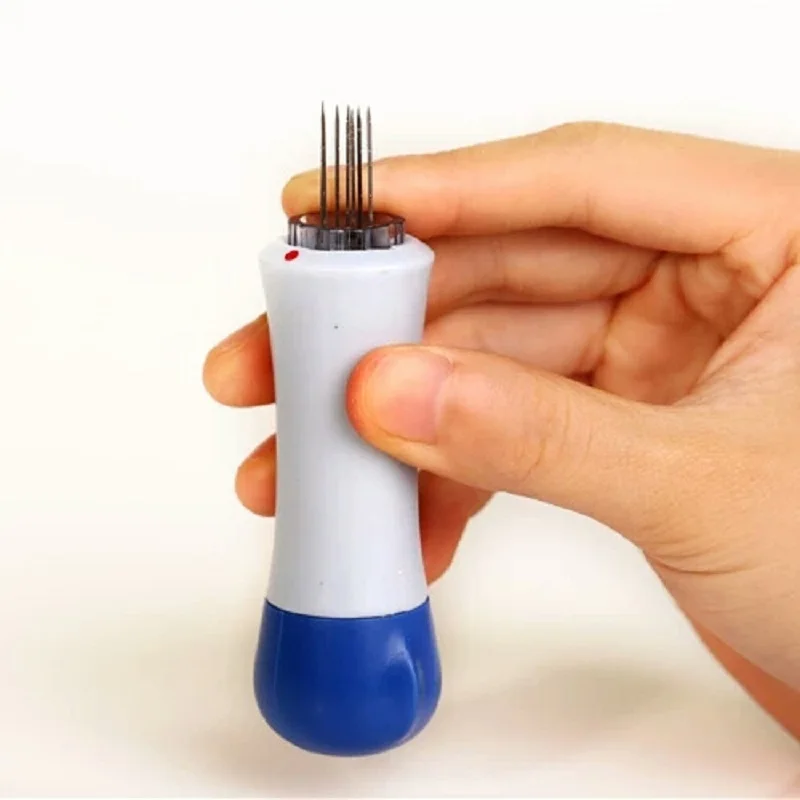 

Wool Felt 7 Needle Group Poking Fun Needle Felt Seven Scalp Acupuncture Group Rapid Felting Utilities Wool Needle Felting Tool