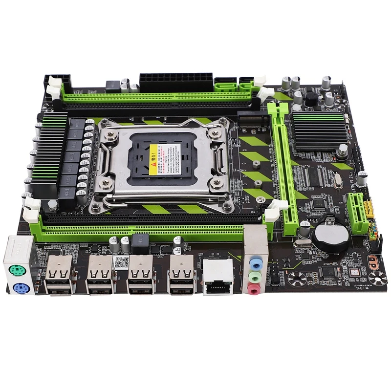 Материнская плата X79 LGA 2011 4 x DDR3 двухканальный 64 Гб памяти SATA 3 0 PCI E 8 USB для