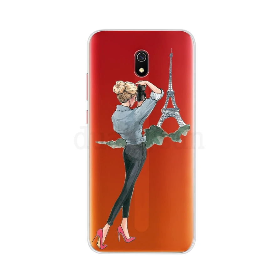 Чехол для Xiaomi Redmi 8A, чехол, силиконовый чехол для телефона, для Xiaomi Redmi 8A A8, чехол, яркий чехол, чехол для Xiaomi Redmi 8A, чехол - Цвет: Серый