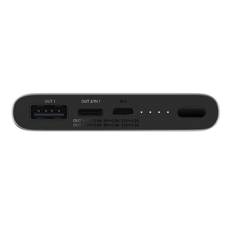 Xiaomi power Bank 3 водонепроницаемый внешний аккумулятор 18 Вт портативное зарядное устройство QC3.0 power bank купить 2 получить 10% скидка аккумулятор Прямая поставка