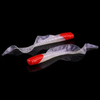 

WALK FISH 6PCS/Lot Wobbler Jigging 2g Tail Fishing Lure Soft Worm Shrimp silicone bait Fish crankbait Ocean Rock fishing tackle