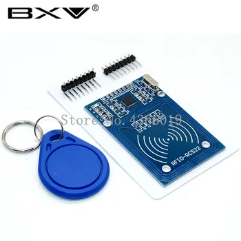 

MFRC-522 RC-522 RFID module RC522 Kits S50 13.56 Mhz 6cm With Tags SPI Write & Read for uno 2560