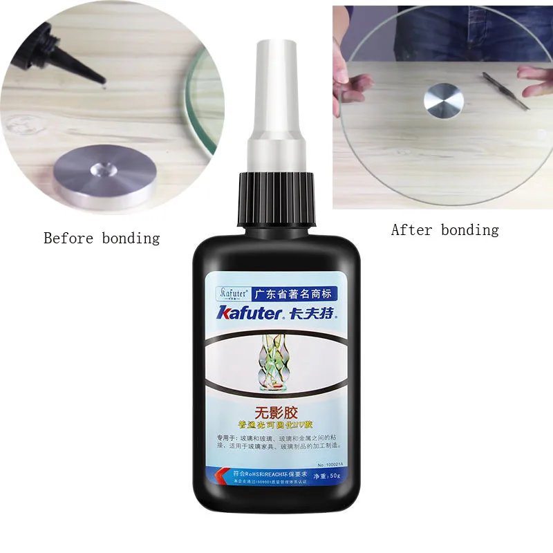 Kafuter Strong 50ml UV Glue Curing Adhesive K-303 300 302 51LED UV