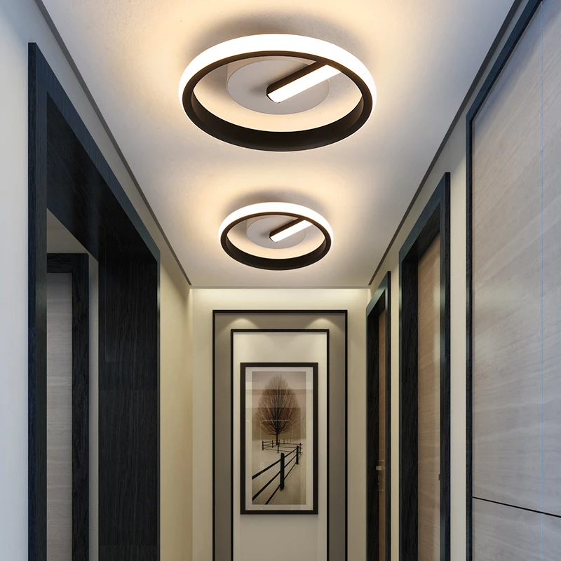 

Nordic Simple LED Chandeliers For Aisle Corridor Stairway Bedroom Studyroom Kitchen Loft Indoor Home Lights AC90-260V Fixtures