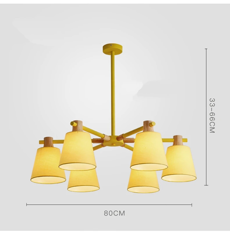 Нордическая E27 люстра, современная деревянная люстра для дома, столовой, гостиной, Подвесная лампа, железные художественные светильники