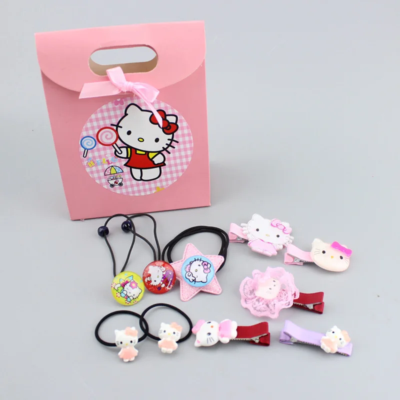 Peppa Pig модный тренд новая заколка для девочек набор веревок мультфильм украшение для волос Костюм Фильм аниме окружающие мягкие игрушки - Цвет: 2