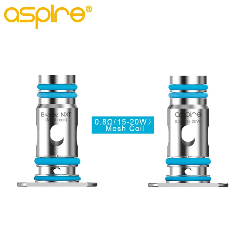 В наличии 3 шт./упак. Aspire Breeze NXT катушка сетчатая Ом для Pod Сменная головка