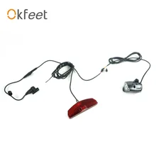 Велосипед преобразования электрический мопед для Tongsheng среднего монтажа электрическая машина Передняя и задняя линейная фара