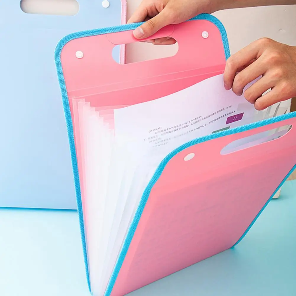 

13 Grids Excellent Files Organizer Anti-deformed Lightweight Accordions Folder Universal Paper File Sorter Documents Folder
