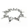 Dental Metal Impression Trays Stainless Steel Impression Tray With Holes Quarter ,Anterior, Small, Medium,Large ► Photo 1/6