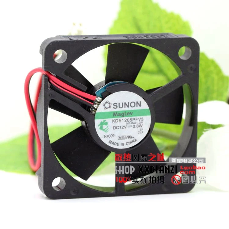 New 12V 0.8W KDE1205PFV3 5010 5cm ultra quiet cooling fan | Компьютеры и офис