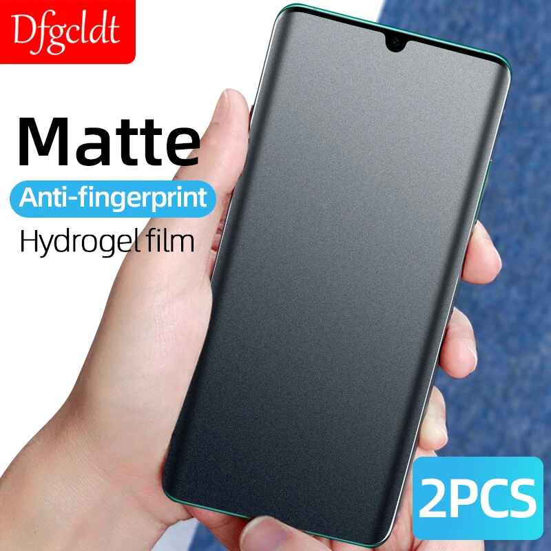 2Pcs Matte Anti fingerprint Hydrogel Film for Huawei Y7 2018 Y6 Pro 2019 Mate 40 RS 30 20 Y7A Y9A Screen Protector Not Glass | Мобильные