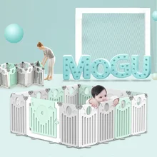 a baby playpen
