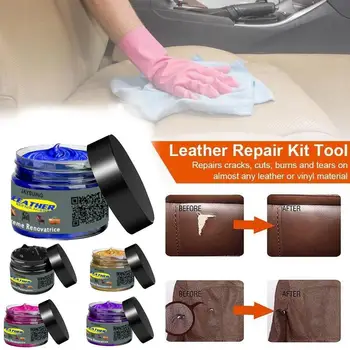 

50ml 9 Colors Leather Refurbishment Care Agent For Shoe/wallet/sofa/car Polish Color Seat Complementary Maintenance Paste R A7X4