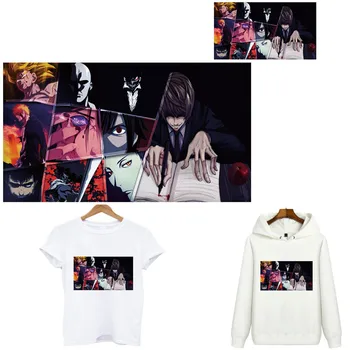 

applique on clothes anime patch stripes heat-sensitive patches application of one iron on transfers for clothing custom tops