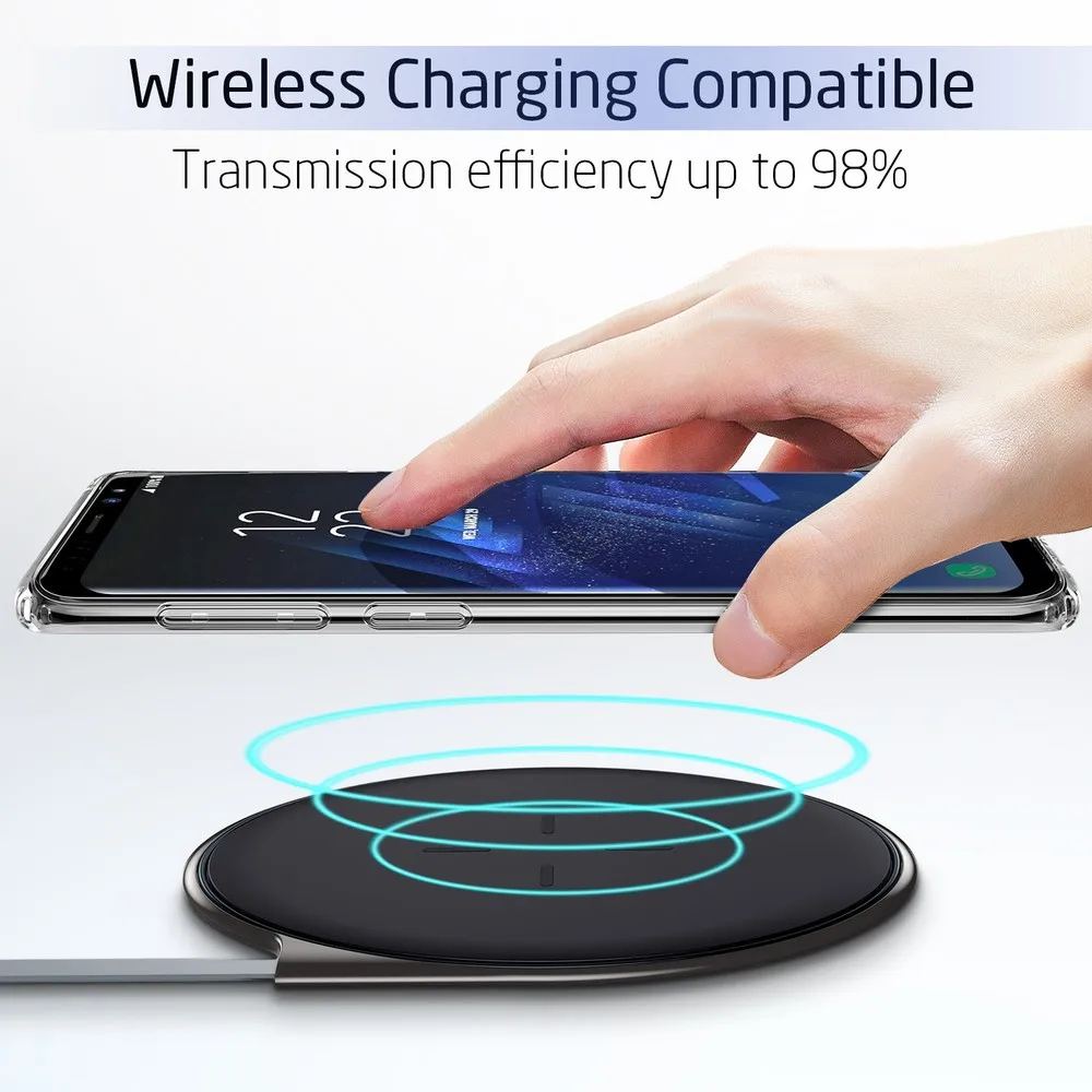 Чехол ESR для samsung Galaxy S9 S9 Plus, мягкий ТПУ бампер, прозрачный чехол, ультра тонкий светильник, чехол, Fundas
