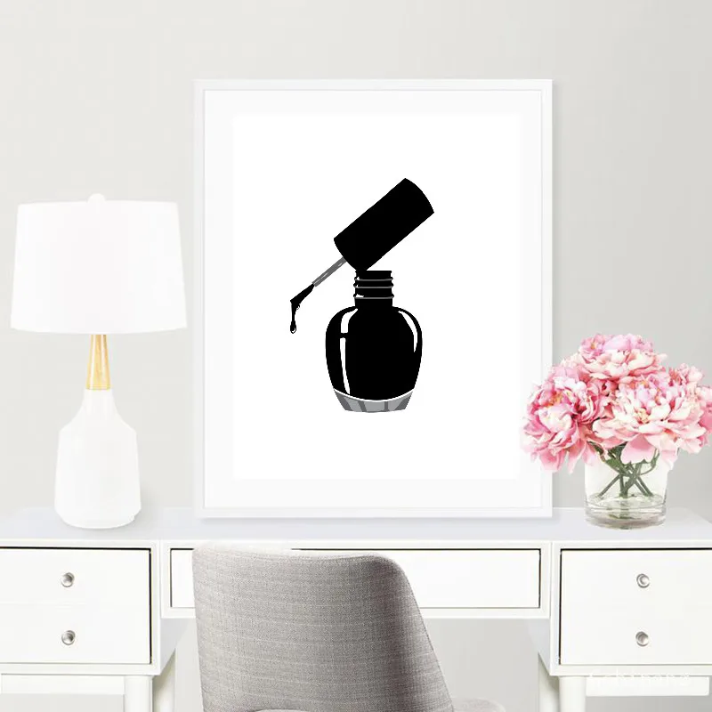 Nail-Salon-Quotes-Makeup-Wall-Art-Posters-and-Prints-Nail-Tech-Artist-Gift-Fashion-Art-Picture (3)