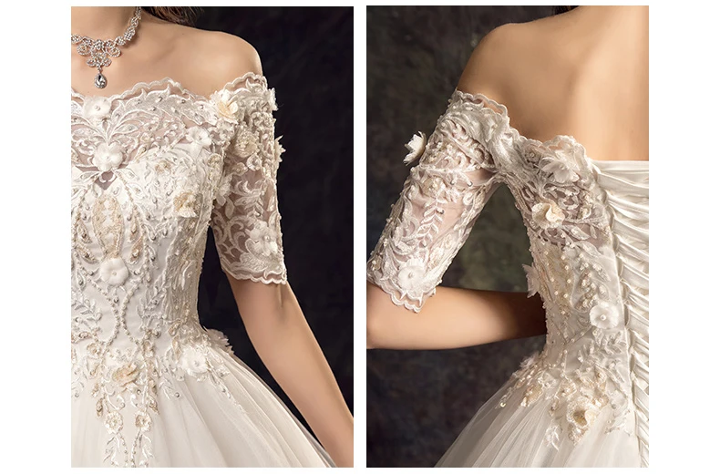 vestido de Novia материнство, Свадебные платья бальное платье Кружева аппликации свадебные платья, платья невесты vestido de casamento плюс размер