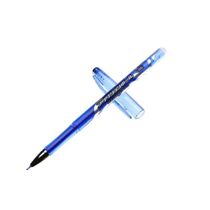 

1pcs Blue Erasable Pen Magic Tricks Rewrite the Font Disappear Magic Pen, Heating Fonts Disappear Coloured Color Toy