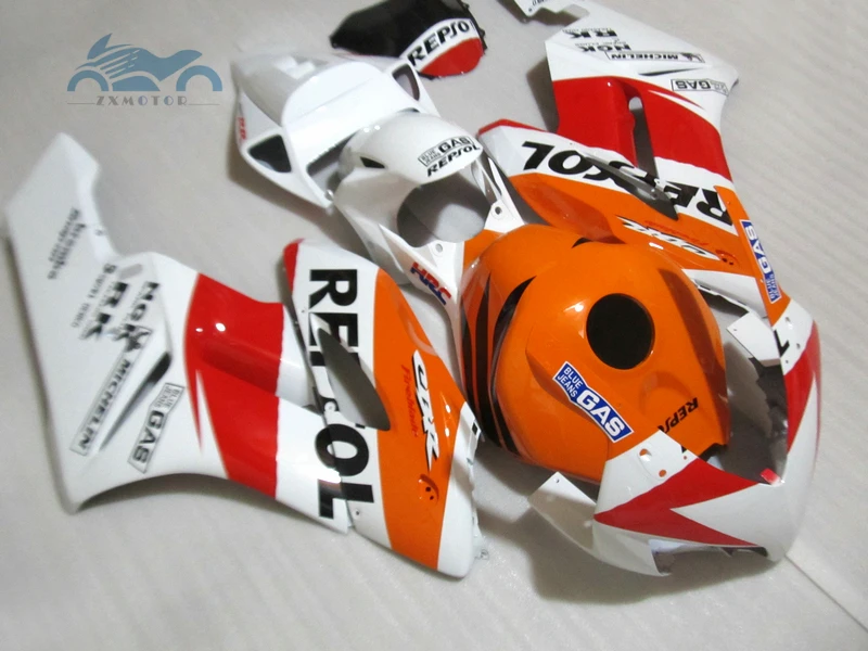 ABS пластик Инъекции обтекатель комплект Подходит для Honda CBR1000RR 2004 2005 CBR 1000RR 04 05 послепродажный спортивный обтекатель наборы частей KR19
