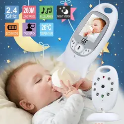 Moniteur bébé couleur vidéo sans fil babyfoon baba sécurité électronique 2 parler Nigh Vision LED surveillance de la température bebek telsizi 