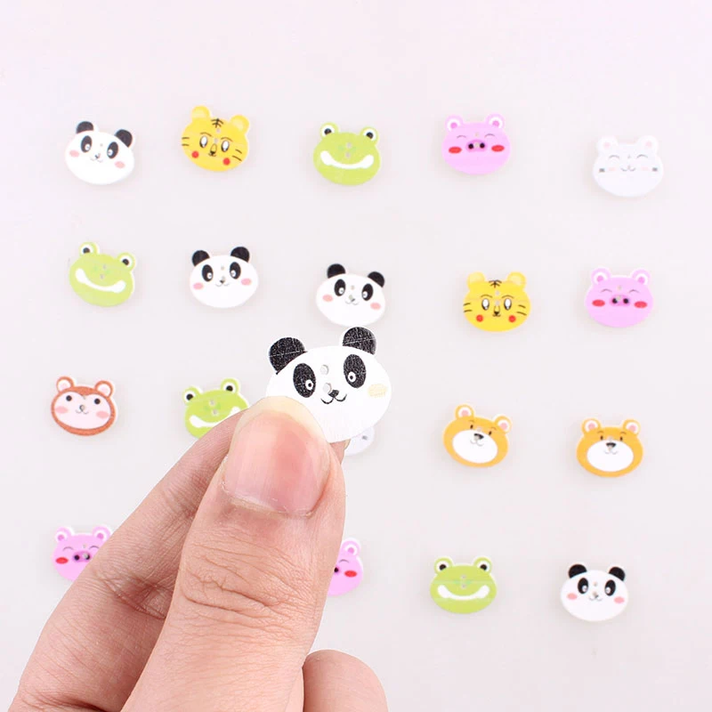 Boutons Mixtes D Animaux Pour Decoration De Noel Bricolage Ours Chat Lapin Grenouille Vetements Pour Enfants Boutons De Couture Artisanat Scrapbooking Decoratif Aliexpress