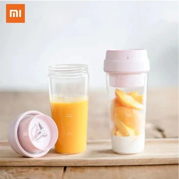 

Xiaomi 17 PIN 400ML Electric Fruit Bottle Portable DIY Juice Extracter Charging Glass Outdoor Travel Water Bottles Cup H30