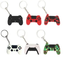 Machine de jeu porte-clés & porte-clés mignon Gamepad copain Joystick porte-clés PS4 Console de jeu porte-clés sac voiture suspendus porte-clés