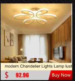 Ycsplend люстры для гостиной спальни освещение Современная люстра огни