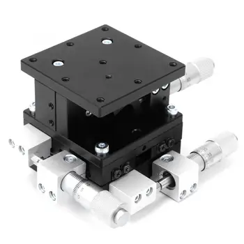 

LD60-LM XYZ 3-Axes Manual Linear Stage Trimming Platform Tuning Sliding Table 60 x 60mm Tool