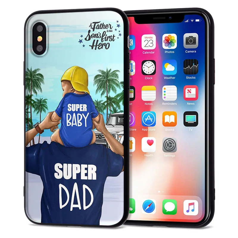 Чехол для Funda iPhone 11 Pro 5 5S SE 6 6S 7 8 Plus X XS Max Love Baby, чехол для iPhone 7, мягкий чехол из ТПУ для iPhone XR