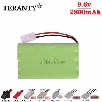 

( H Model ) 9.6v 2800mah NiMH Battery For Rc toy Car Tanks Trains Robot Boat Gun Ni-MH AA 2400mah 9.6v Rechargeable Battery 1Pcs