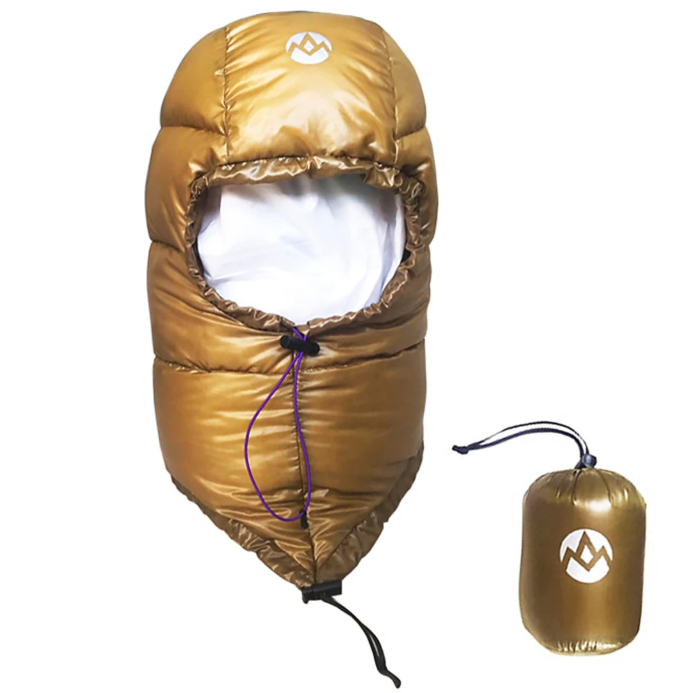 Winter Ultralight Hiking Caps Men Warm Thermal Winter Down Hat Thermal Ultralight Beanie Camping Cycling Ski Bike Motorcycle