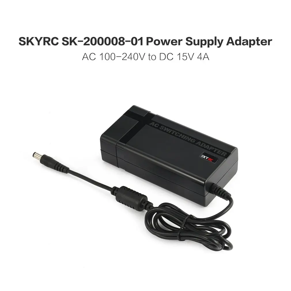 SKYRC RC модели AC/DC 15V 4A Питание адаптер ЕС штекер для SKYRC Батарея Зарядное устройство
